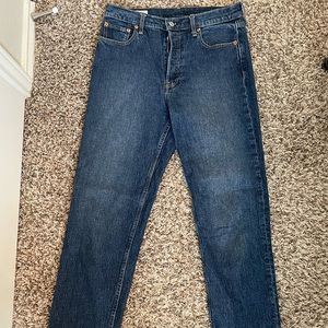 Gap Cheeky Straight High Rise Jeans